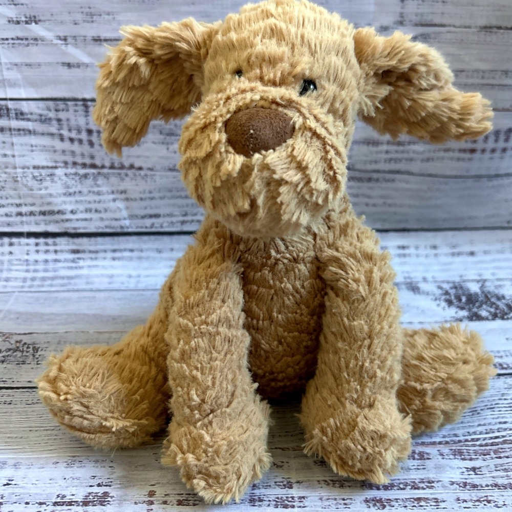 Jellycat Fuddlewuddle Brown Puppy Plush Tan Dog Soft Toy JCINC3574SH Retired